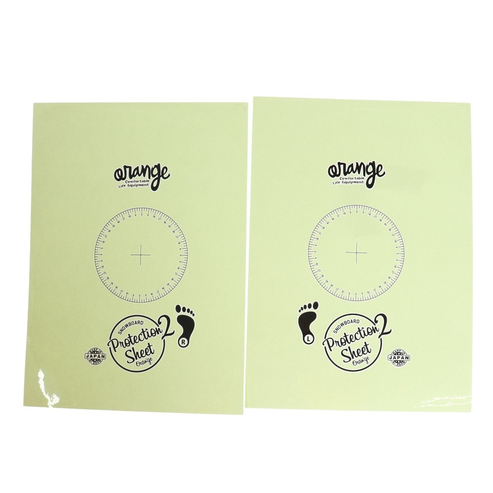オレンジ（ORANGE）（メンズ、レディース、キッズ）Protection Sheet 2 プロテクションシート2 150622 保護フィルム シート キズ防止 割れ防止 スノーボード