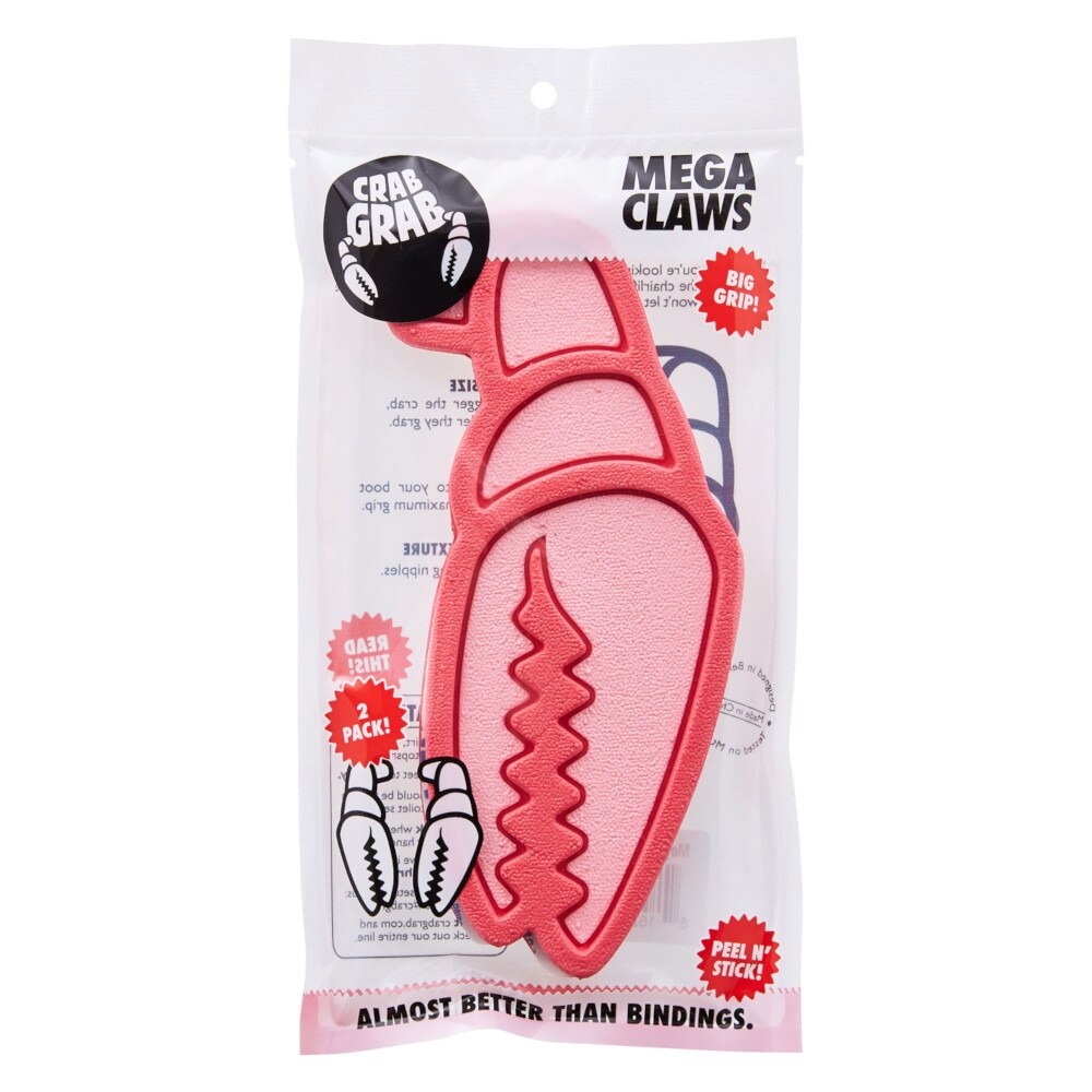 クラブグラブ（CRABGRAB）（メンズ、レディース）トラクション デッキパッド スノーボード 23-24 MEGA CLAW BEG O/S