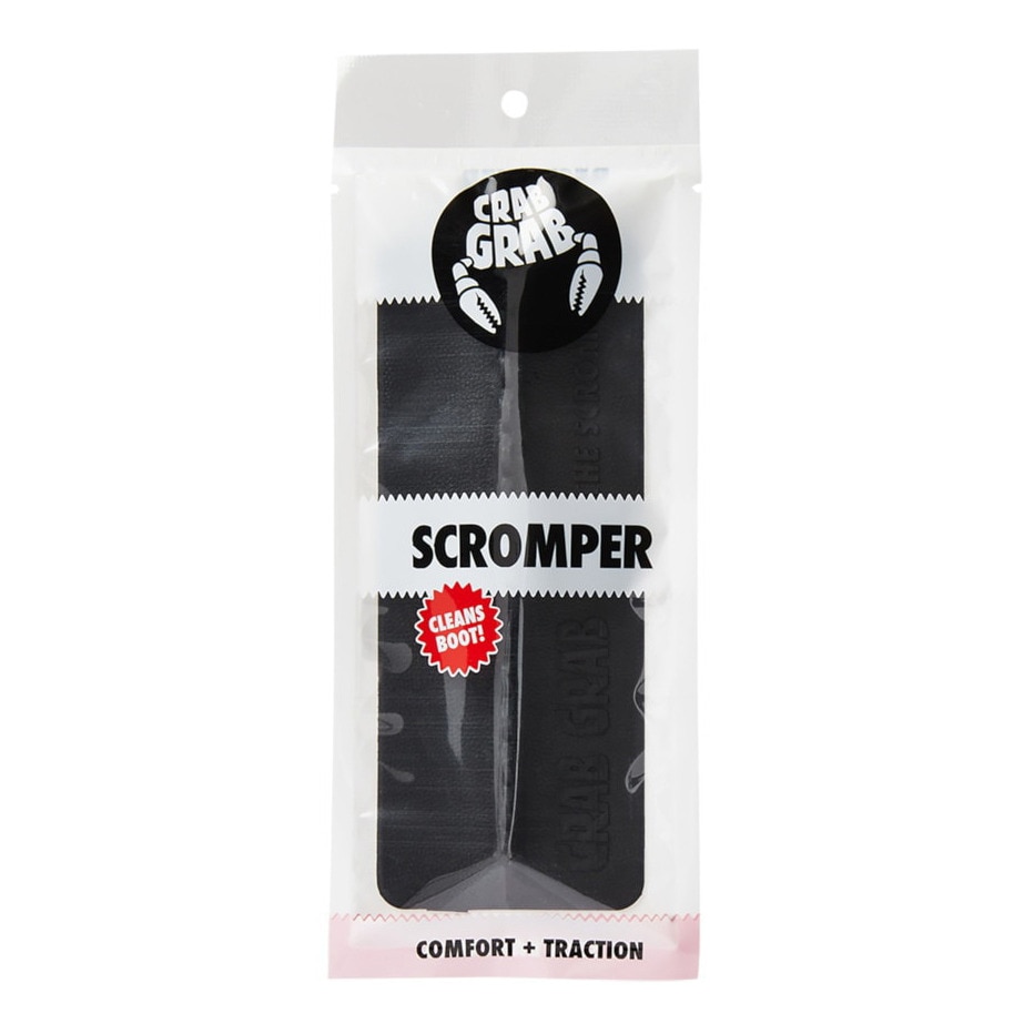 クラブグラブ（CRABGRAB）（メンズ、レディース）デッキパッド スクレイパー スノーボード 23-24 SCROMPER スクランパー BLK O/S