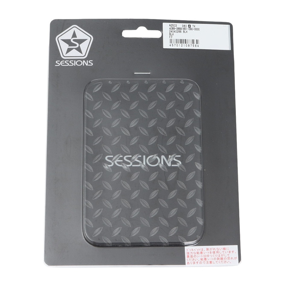 セッションズ（SESSIONS）（メンズ、レディース）スノーボード CHECKER PLATE SQUARE 24040286 BLK