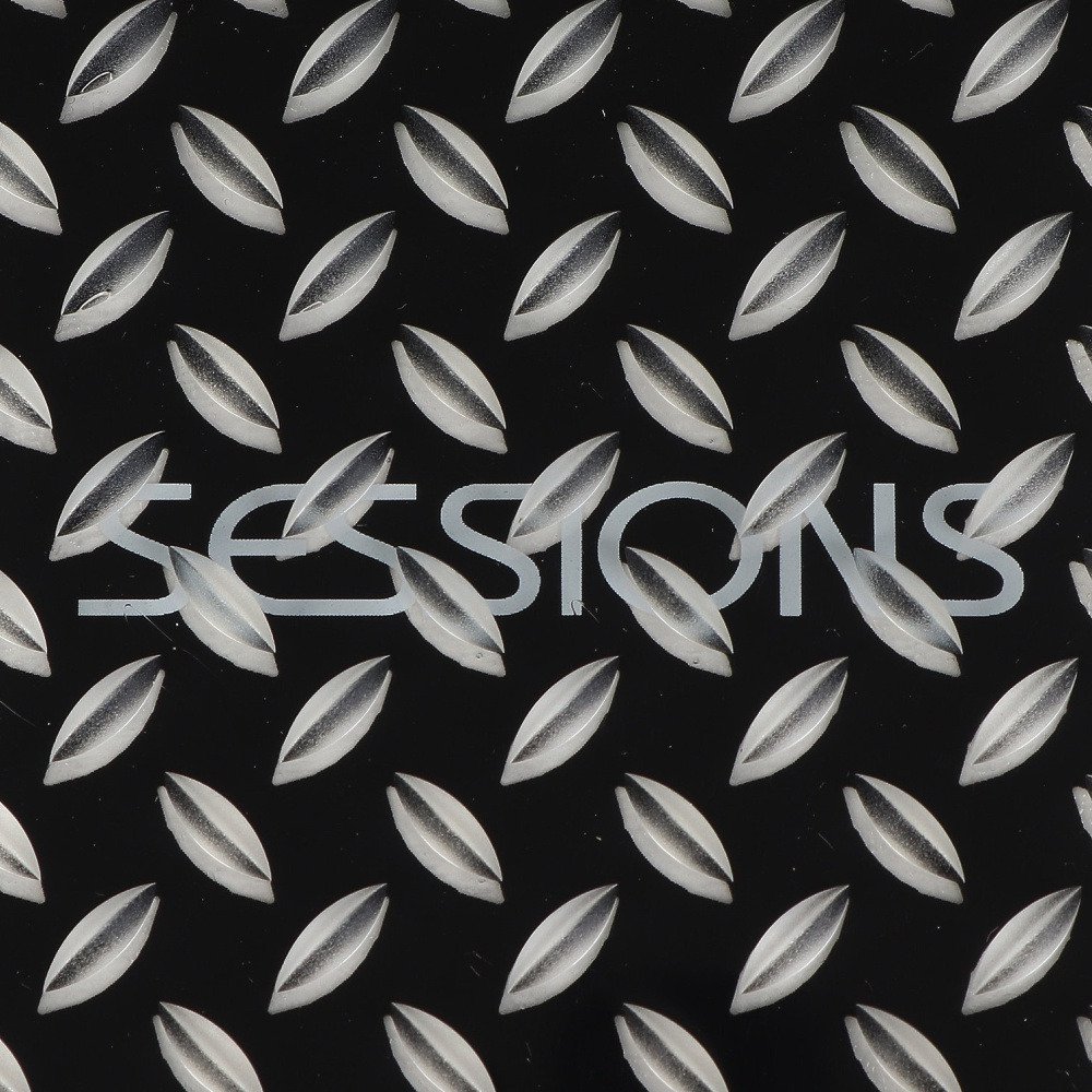 セッションズ（SESSIONS）（メンズ、レディース）CHECKER PLATE OVAL 25050307 BLACK