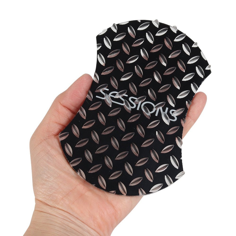 セッションズ（SESSIONS）（メンズ、レディース）CHECKER PLATE OVAL 25050307 BLACK