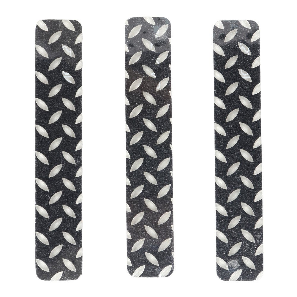 セッションズ（SESSIONS）（メンズ、レディース）デッキパット CHECKERPLATE3LINE LG 3個入り 25050308 BLK BLACK