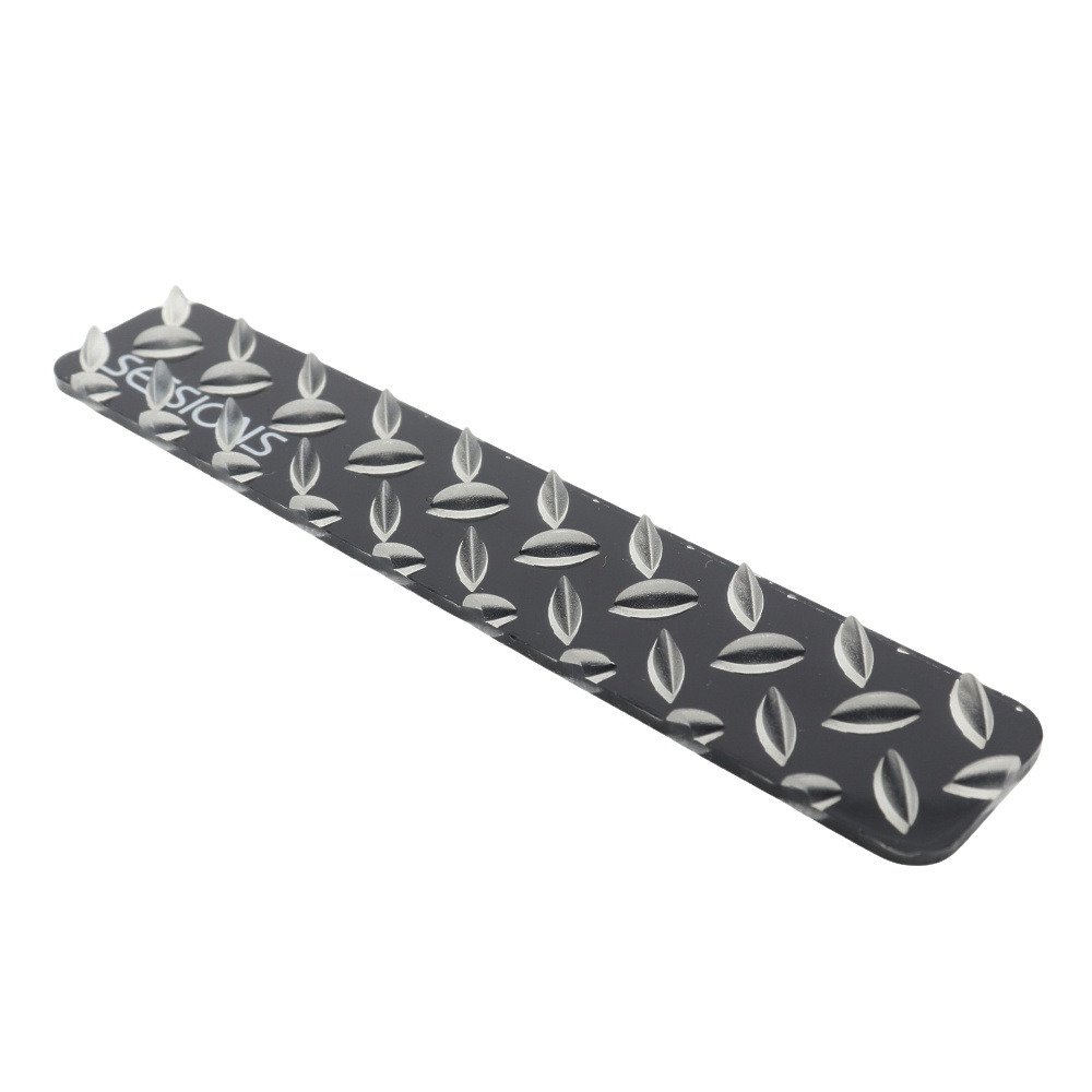 セッションズ（SESSIONS）（メンズ、レディース）デッキパット CHECKERPLATE3LINE LG 3個入り 25050308 BLK BLACK