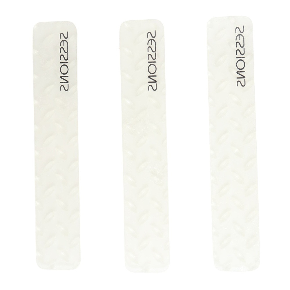 セッションズ（SESSIONS）（メンズ、レディース）デッキパット CHECKERPLATE3LINE LG 3個入り 25050308 CLA CLEAR