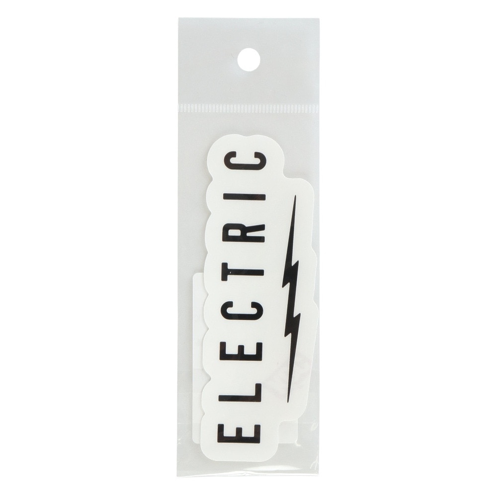 エレクトリック（ELECTRIC）（メンズ、レディース、キッズ）UNDERVOLT CLEAR ステッカー E24MA02 BLACK S