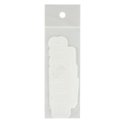 (メンズ、レディース、キッズ)UNDERVOLT CLEAR ステッカー E24MA02 WHITE S
