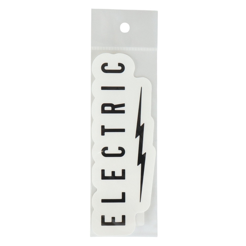 エレクトリック（ELECTRIC）（メンズ、レディース、キッズ）UNDERVOLT CLEAR ステッカー E24MA03 BLACK M