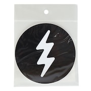 (メンズ、レディース、キッズ)ICON ロゴ ステッカー E24MA08 BK/WT M