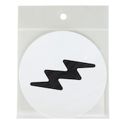 (メンズ、レディース、キッズ)ICON ロゴ ステッカー E24MA08 WT/BK M