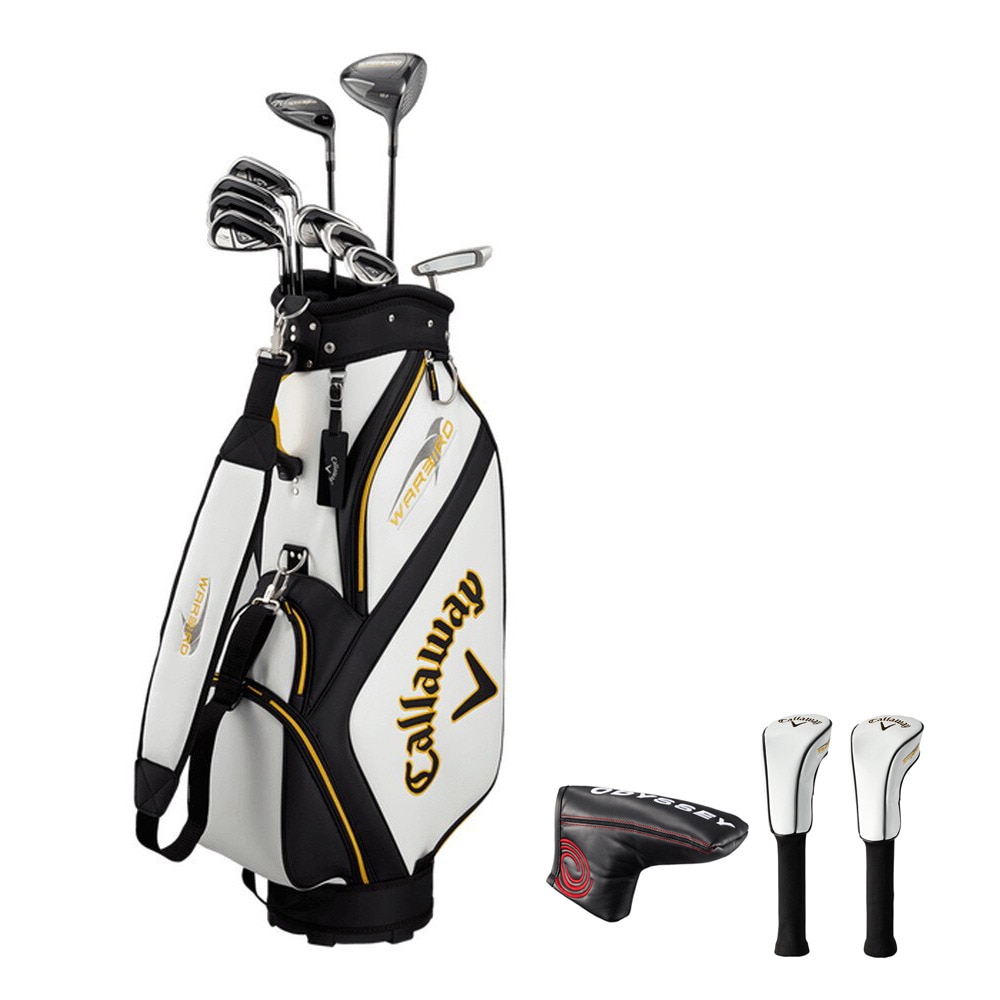 キャロウェイ（CALLAWAY）（メンズ）ゴルフクラブセット ウォーバード warbird 10本 (W1、W5、I5～I9、PW、SW、PT)オリジナルカーボンシャフト SET 19 