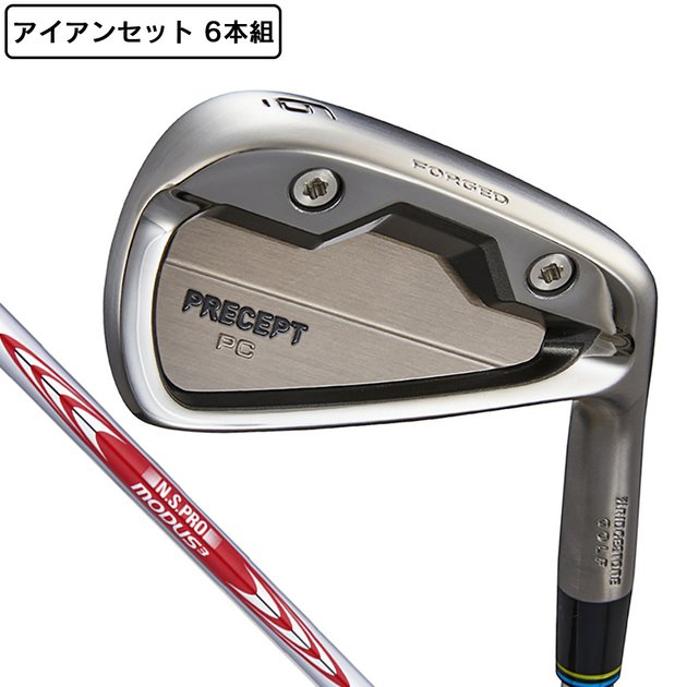 プリセプト（PRECEPT）（メンズ）PC01 クロームフォージド アイアンセット6本(5I～9I、PW)N.S.PRO MODUS3 ...
