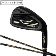 本間ゴルフ（HONMA）（メンズ）ベレス09 BLACK アイアンセット6本(6I～11I)BERES ARMRQ FX BLACK