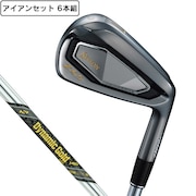 (メンズ)ZXi5 ブラック アイアンセット 6本(5I~9I、PW)Dynamic Gold MID 95 TOUR ISSUE