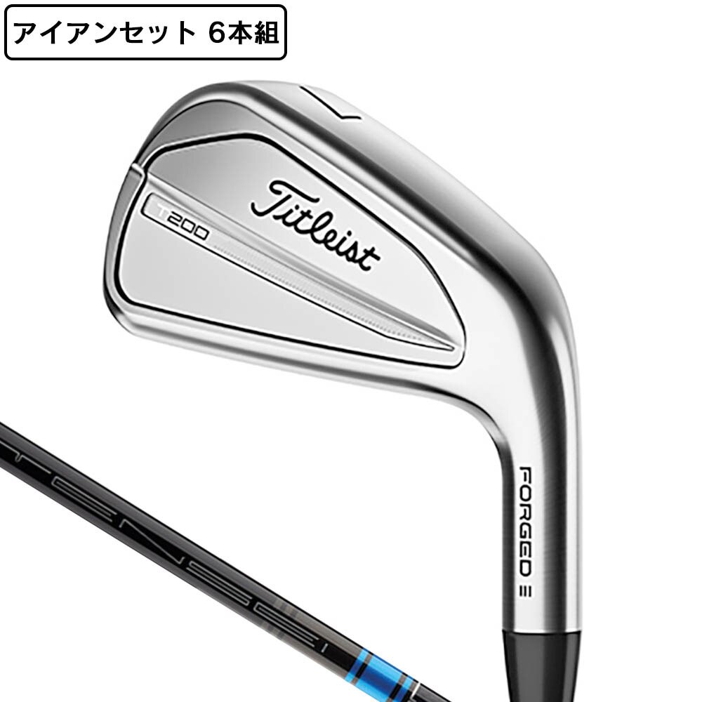 タイトリスト Titleist T200 アイアン 6本セット メンズ