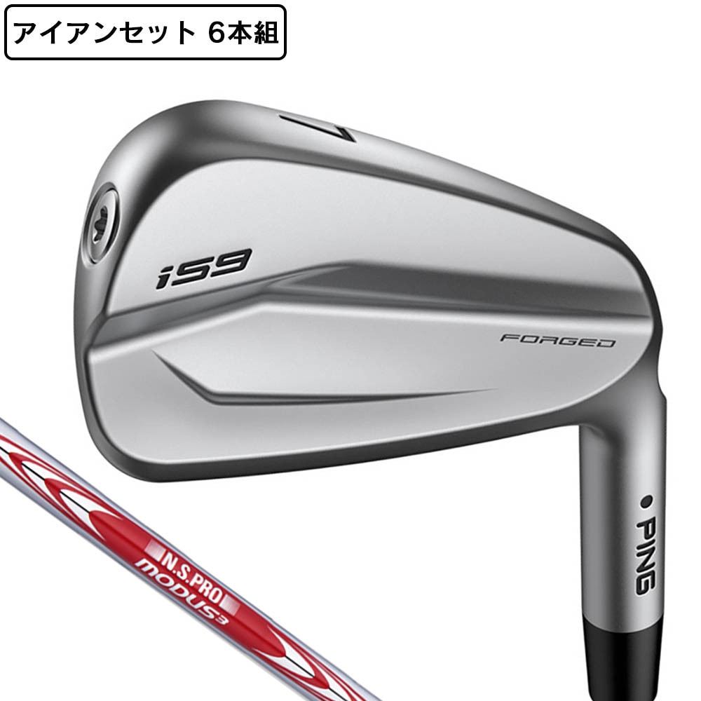 ＜ヴィクトリアゴルフ＞ ピン i59アイアンセット6本(5I 9I、PW)N.S.PRO MODUS3 TOUR 115 Ｓ 0 ゴルフクラブ画像