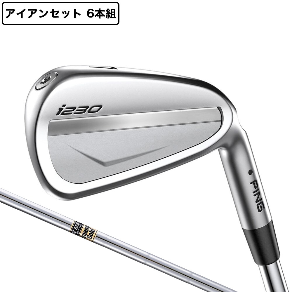 ピン（PING）（メンズ）i230 アイアンセット 6本(5I～9I、PW)Dynamicgold
