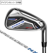 (メンズ)エアロジェット AEROJET ONE LENGTH アイアンセット 5本(6I~9I、PW)SPEEDER NX for cobra