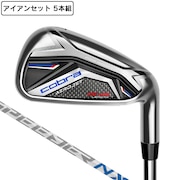 コブラ（Cobra）（メンズ）エアロジェット AEROJET ONE LENGTH アイアンセット 5本(6I～9I、PW)SPEEDER NX for cobra