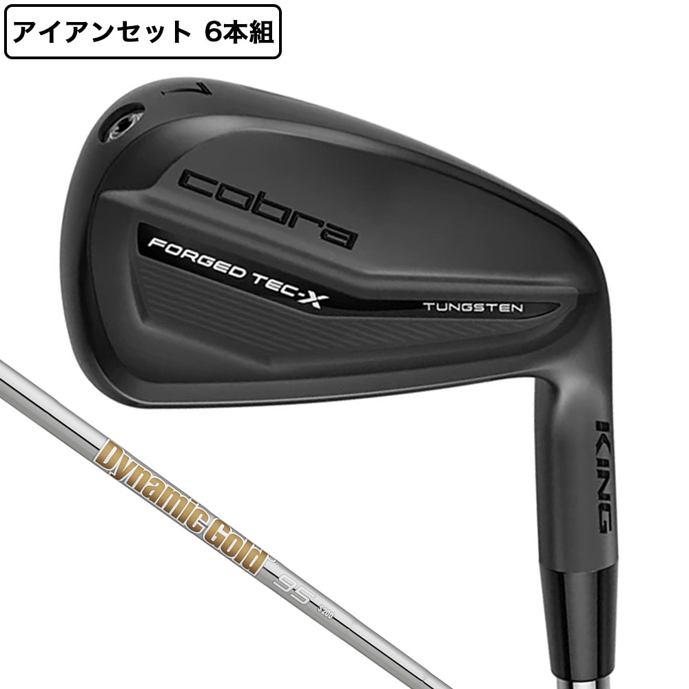 コブラ（Cobra）（メンズ）TEC-X BK アイアンセット 6本(5I～9I、PW