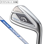 キャロウェイ（CALLAWAY）（メンズ）パラダイム Ai スモーク MAX FAST アイアンセット 5本(6I～9I、PW) N.S.PRO Zelos 7