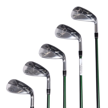 EPIC MAX FAST アイアンセット 5本(7I～9I、PW、AW)Speeder EVOLUTION for Callaway スピーダーエヴォリューション