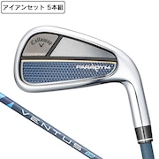(メンズ)パラダイム アイアンセット 5本(6I~9I、PW)VENTUS TR 5 for Callaway