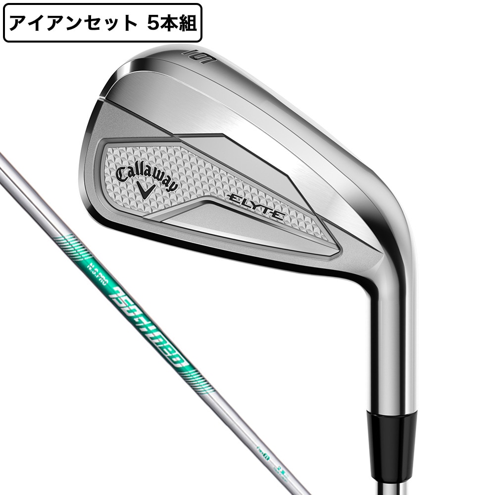 キャロウェイ（CALLAWAY）（メンズ）エリート ELYTE アイアンセット 5本(6I～9I、PW)N.S.PRO 750GH neo
