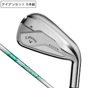 (メンズ)エリート ELYTE X アイアンセット 5本(6I~9I、PW)N.S.PRO 750GH neo