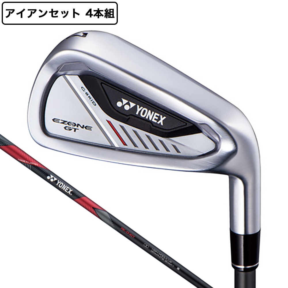 ヨネックス（YONEX）（メンズ）イーゾーン GT アイアンセット 4本(7I～9I、PW)RK-04GT