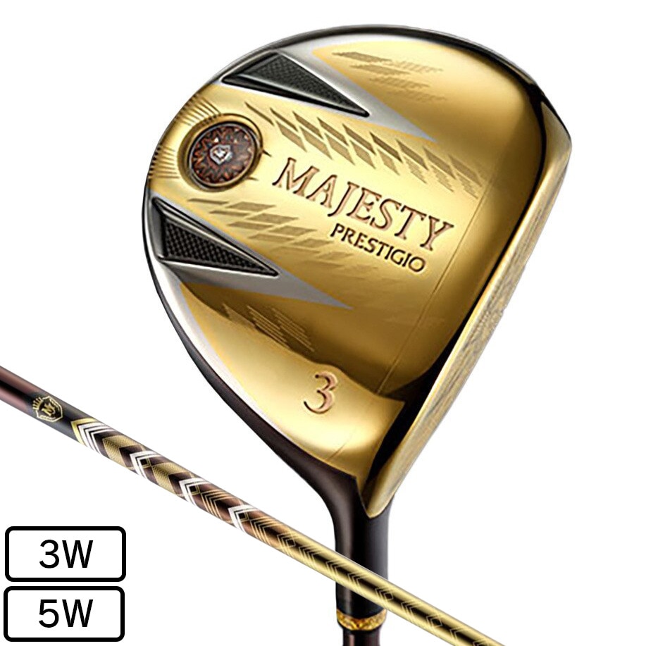 マジェスティ（MAJESTY）（メンズ）プレステジオ13 フェアウェイウッド(5W、ロフト19度)MAJESTY LV760