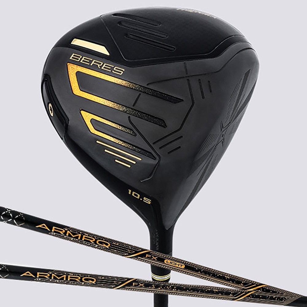 本間ゴルフ（HONMA）（メンズ）ベレス09 BLACK ドライバー(1W ロフト10.5度)BERES ARMRQ FX BLACK