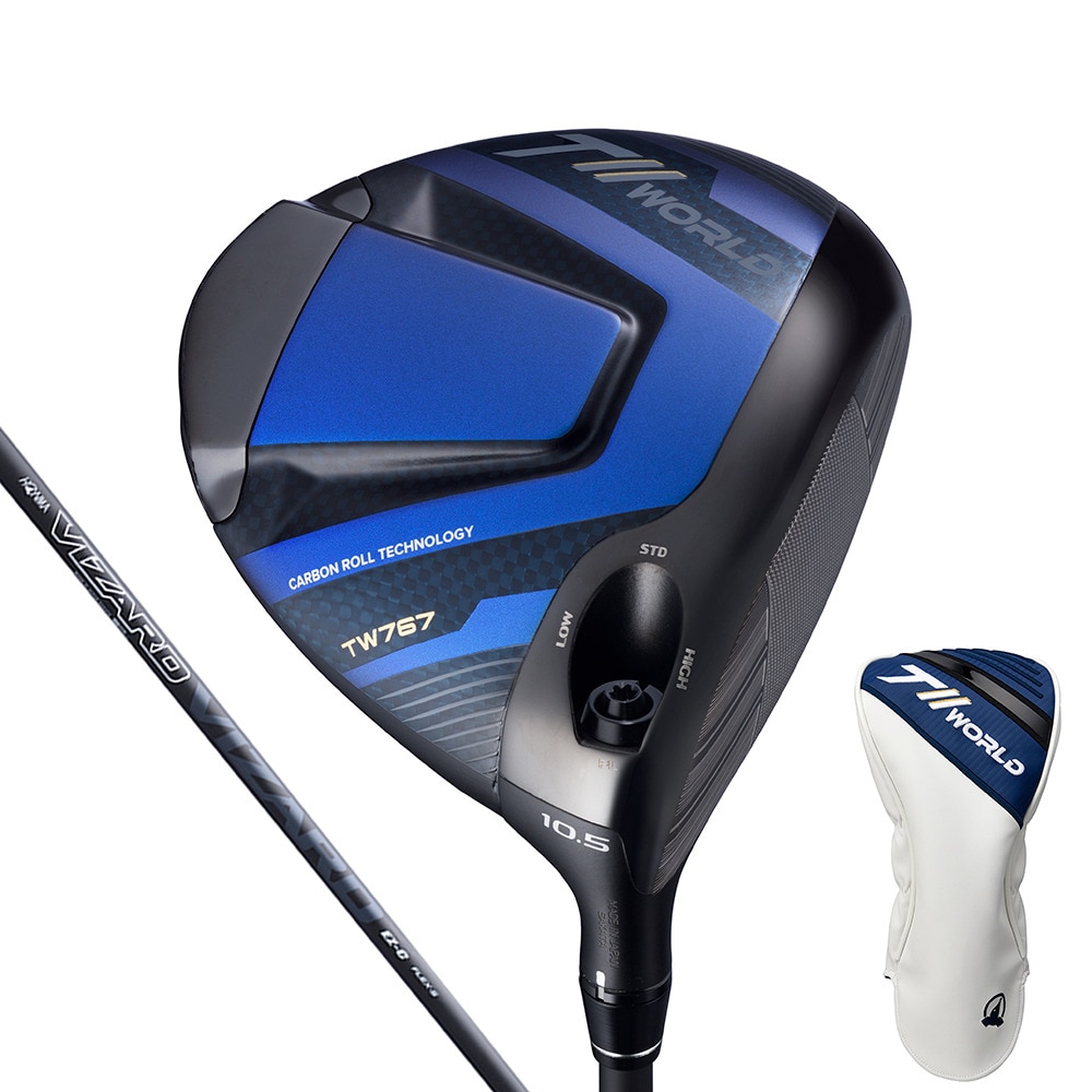 本間ゴルフ（HONMA）（メンズ）ツアーワールド TW767 ドライバー(1W ロフト9度)VIZARD EZ-C