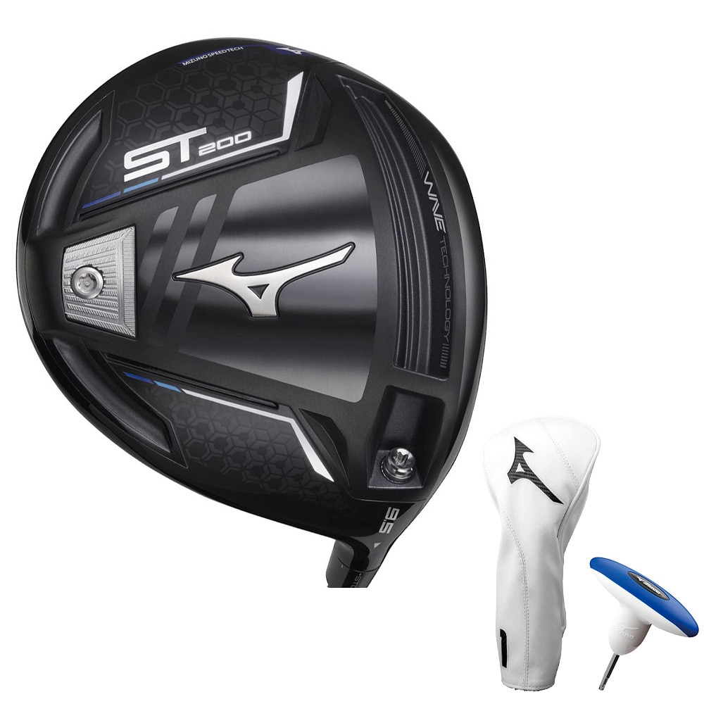 ＜ヴィクトリアゴルフ＞ MIZUNO ST200 ドライバー(1W、ロフト9.5度)TOUR AD GM-200 D カーボンシャフト ＲＳ 0 ゴルフクラブ画像