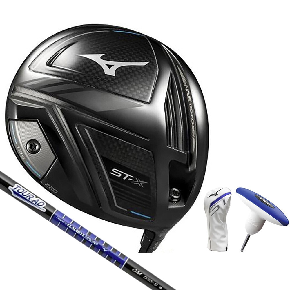 ＜ヴィクトリアゴルフ＞ MIZUNO ST-X 220 ドライバー (1W ロフト10.5度) TOUR AD GM D カーボンシャフト ＲＳ 0 ドライバー、フェアウェイウッド 右用画像