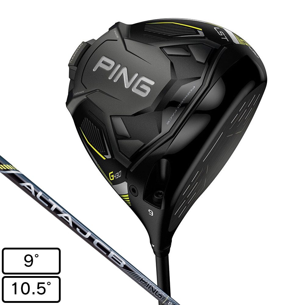 ピン（PING）（メンズ）G430 LST ドライバー(1W ロフト10.5度)ALTA J CB BLACK 2022年 