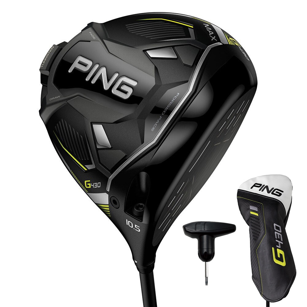 ピン（PING）（メンズ）G430 MAX ドライバー(1W ロフト10.5度)PING TOUR 2.0 BLACK 75