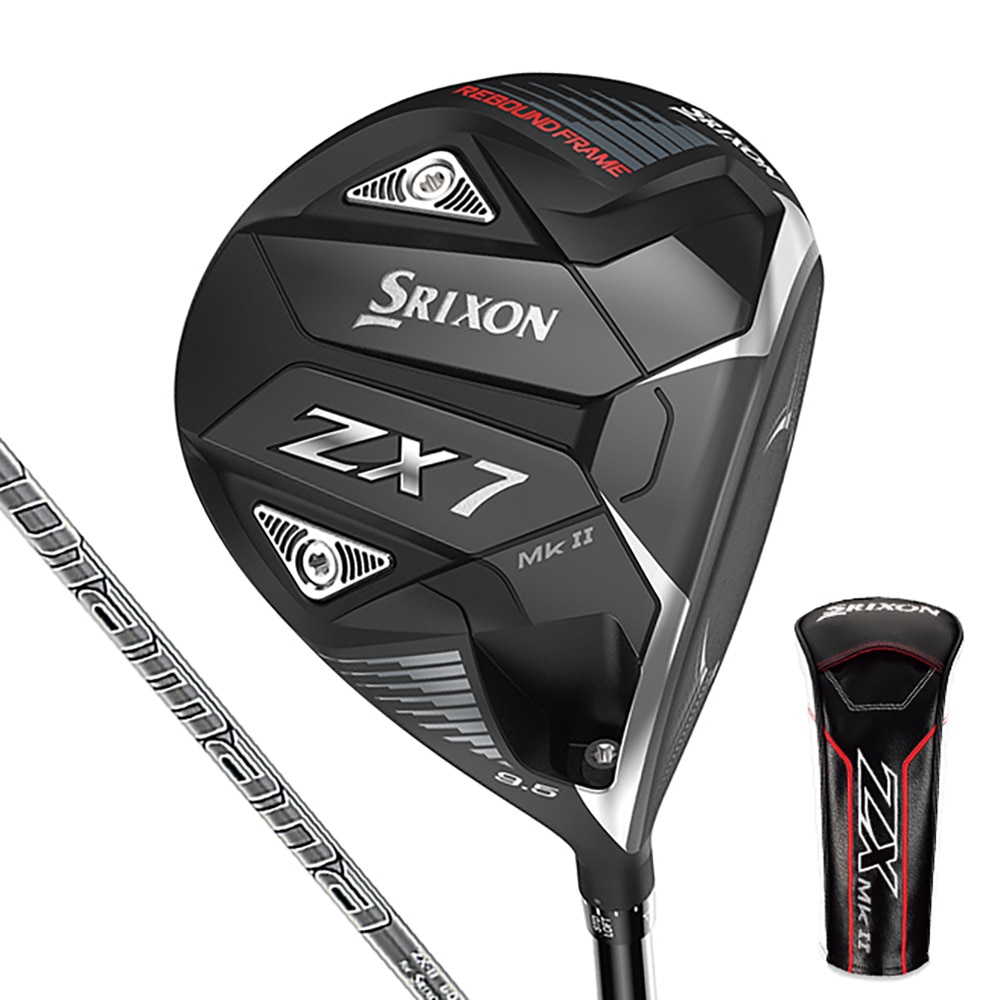 スリクソン（SRIXON）（メンズ）ZX7 マーク2 ドライバー(1W ロフト10.5度)Diamana ZX-II 60