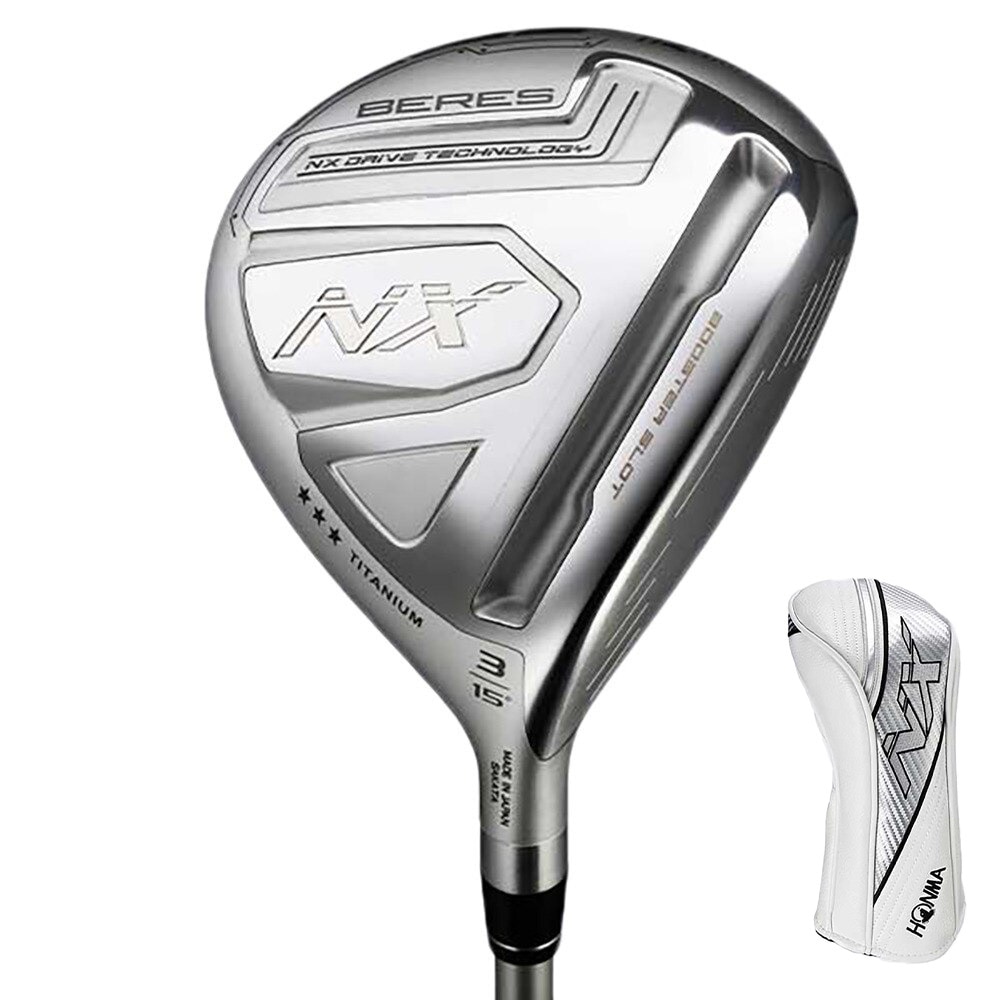 本間ゴルフ（HONMA）（メンズ）BERES NX トリプルスター フェアウェイウッド (3W ロフト15度) VIZARD Platinum 40