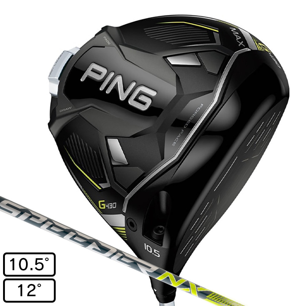 ピン（PING）（メンズ）G430 HL MAXドライバー(1W ロフト10.5度)SPEEDER NX 45