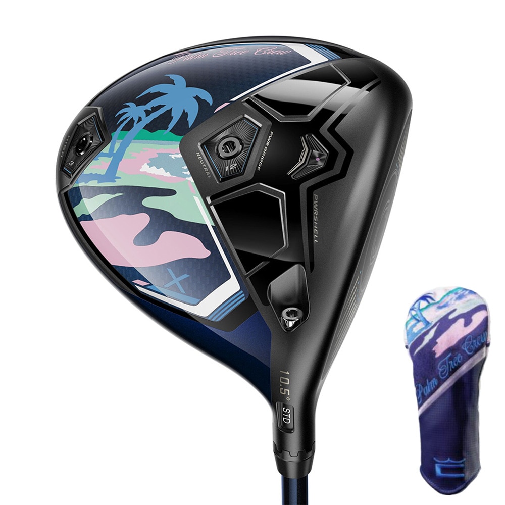 コブラ（Cobra）（メンズ）ダークスピード X LIMITED EDITION PALM TREE CREW ドライバー(1W  ロフト9度)HZRDUS PALM TREE 60 | ゴルフ用品はヴィクトリアゴルフ