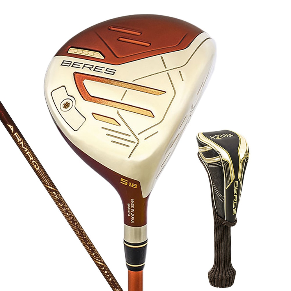 本間ゴルフ（HONMA）（メンズ）ベレス09 4S フェアウェイウッド(5W ロフト18度)BERES ARMRQ FX 4S
