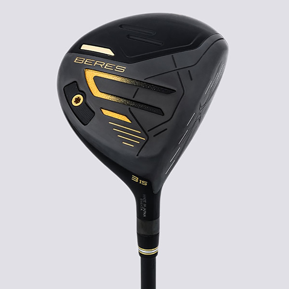 本間ゴルフ（HONMA）（メンズ）ベレス09 BLACK フェアウェイウッド(5W ロフト18度)BERES ARMRQ FX BLACK