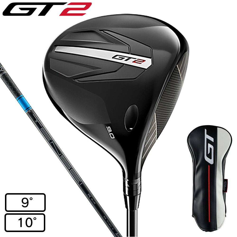タイトリスト（TITLEIST）（メンズ）GT2 ドライバー(1W、ロフト9度)TENSEI 1K BLUE 55