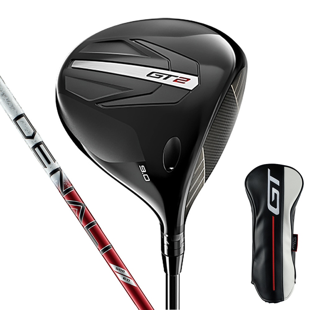 タイトリスト（TITLEIST）（メンズ）GT2 ドライバー(1W、ロフト10度)DENALI RED 50