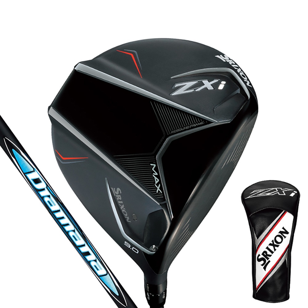 スリクソン（SRIXON）（メンズ）ZXi MAX ドライバー (1W ロフト9度) Diamana ZXi 50