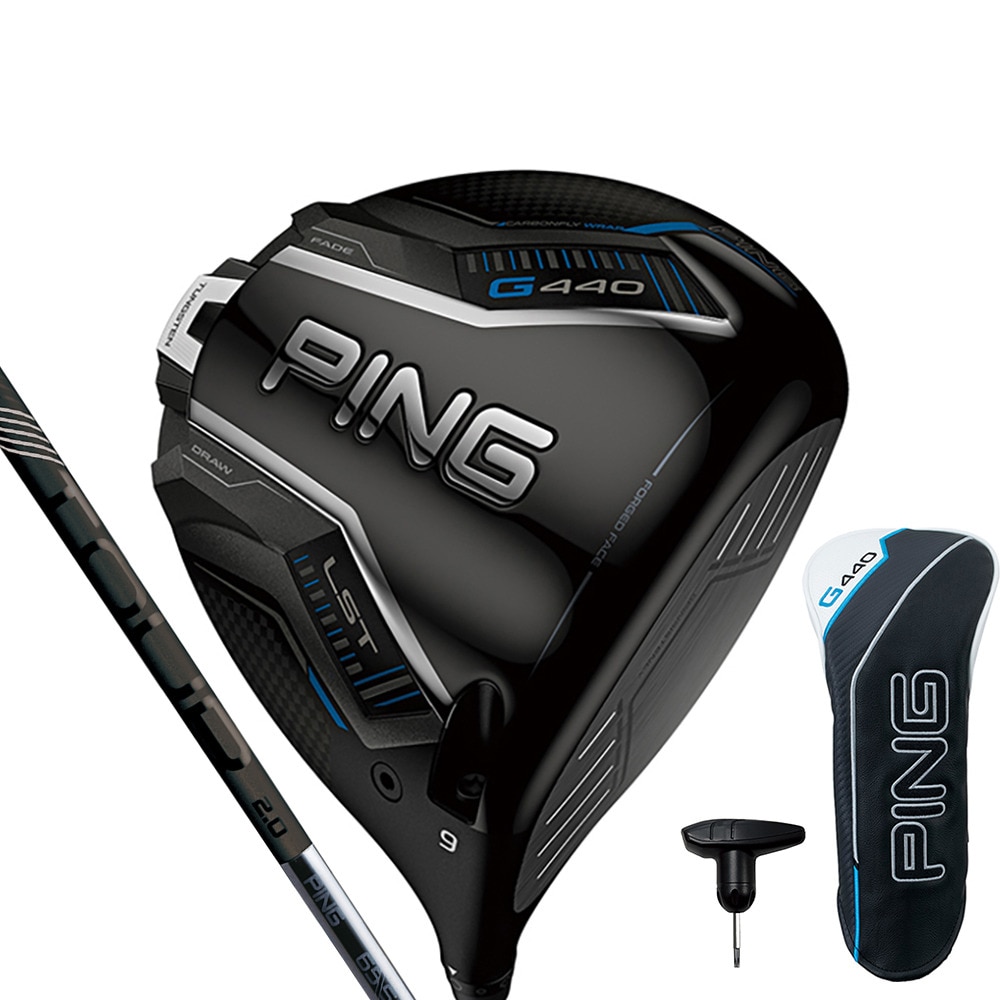 ピン（PING）（メンズ）G440 LST ドライバー(1W ロフト9度)PING TOUR 2.0 BLACK 65