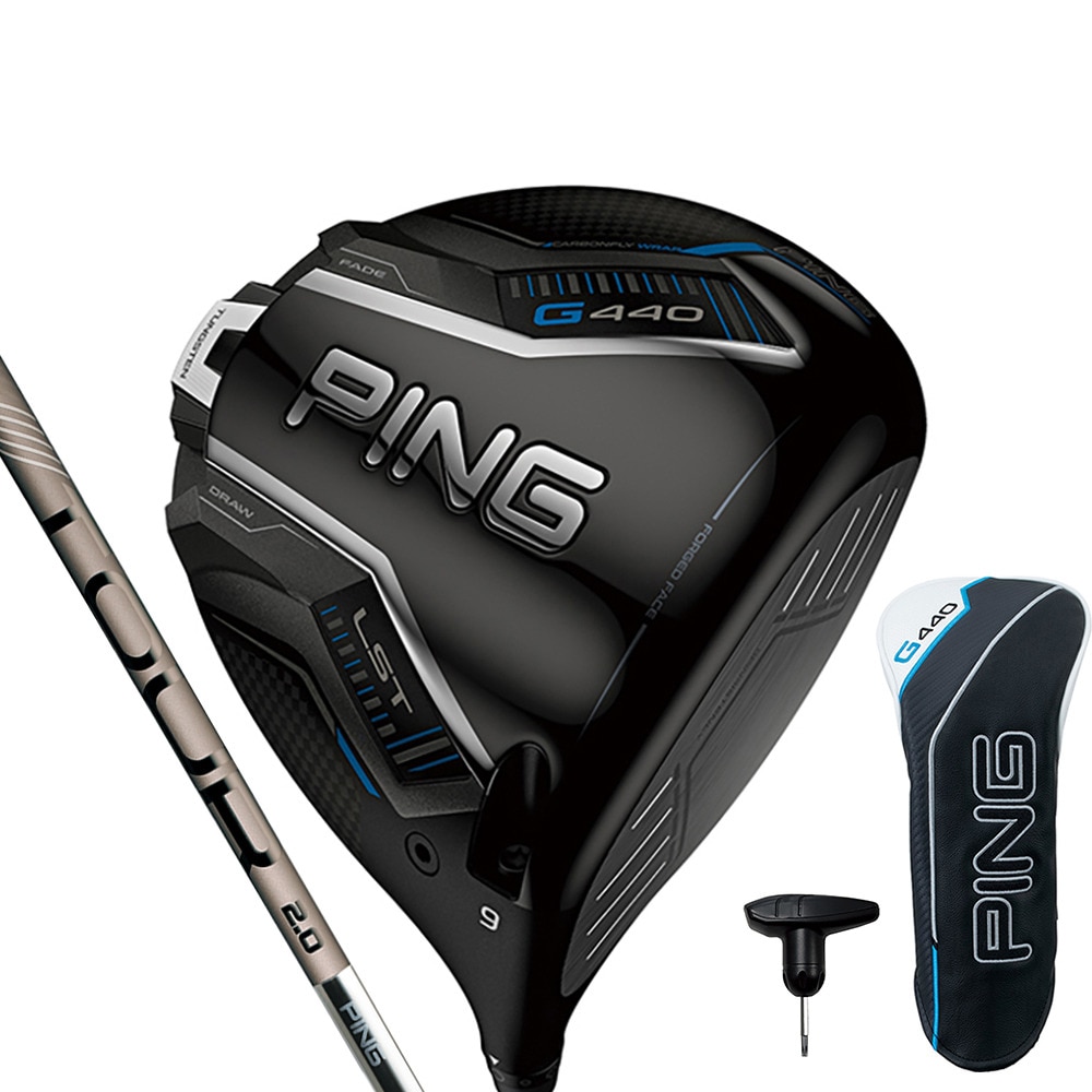 ピン（PING）（メンズ）G440 LST ドライバー(1W ロフト9度)PING TOUR 2.0 CHROME 75