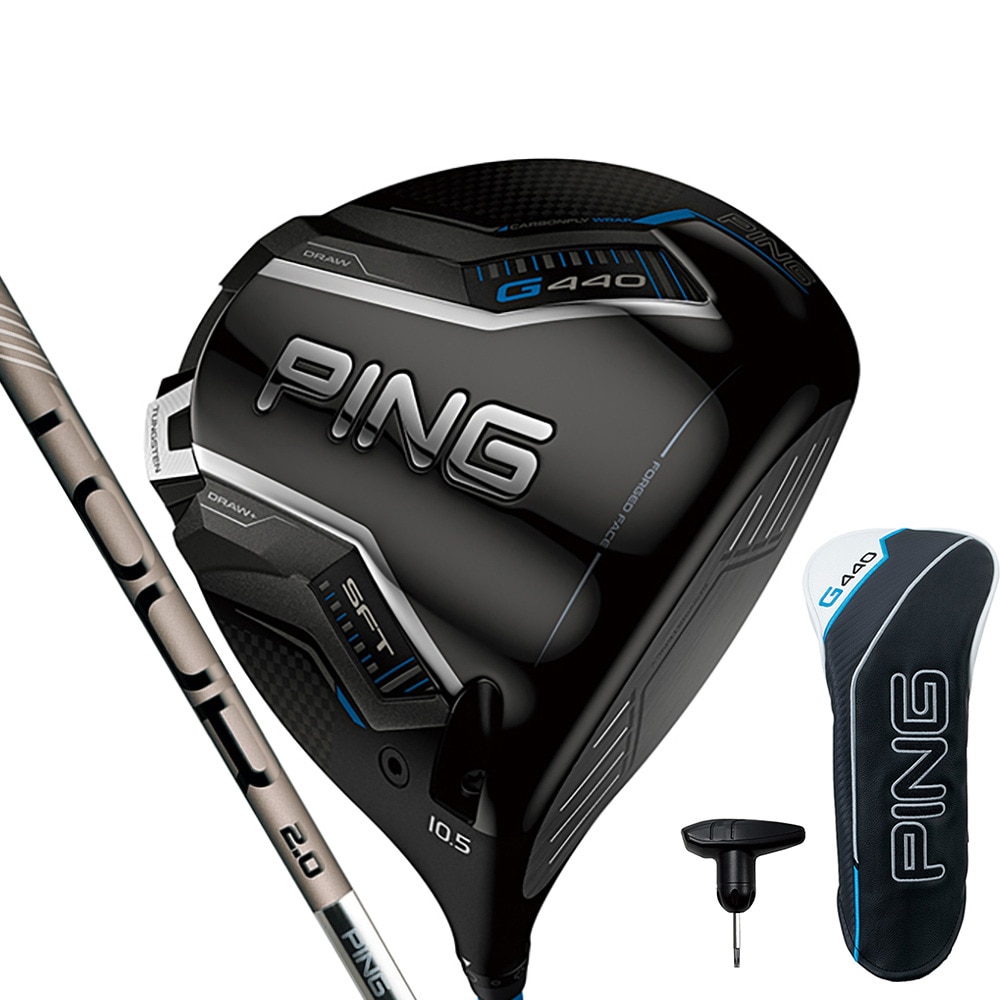 ピン（PING）（メンズ）G440 SFT ドライバー(1W ロフト9度)PING TOUR 2.0 CHROME 65