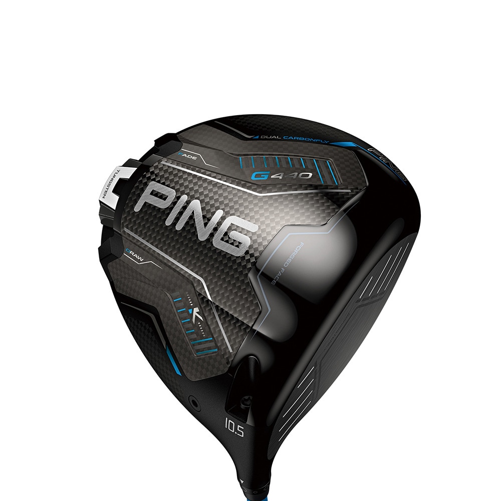 ピン（PING）（メンズ）G440 K ドライバー(1W ロフト10.5度)PING TOUR 2.0 BLACK 65